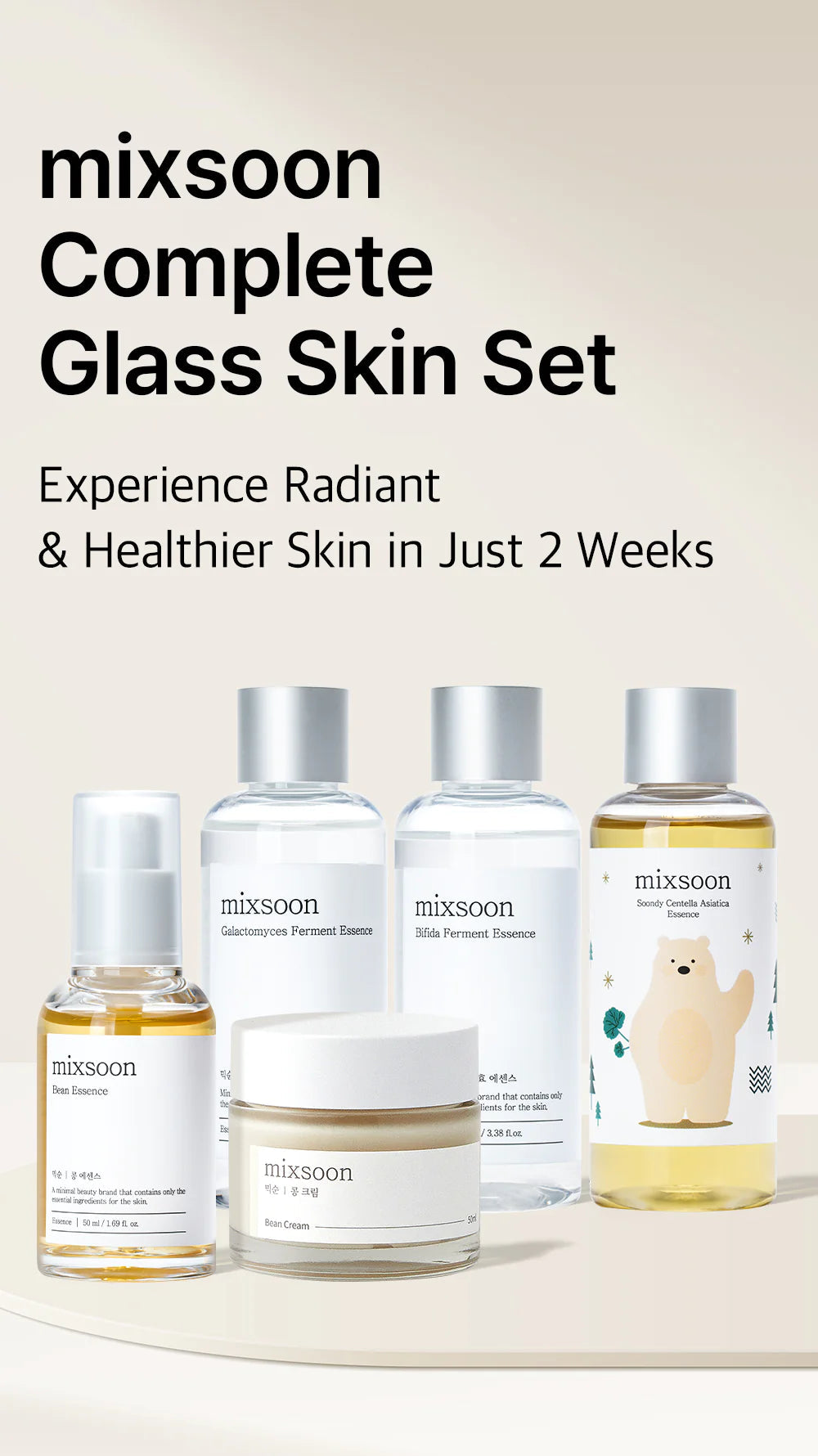 Mixsoon Complete Glass Skin Set