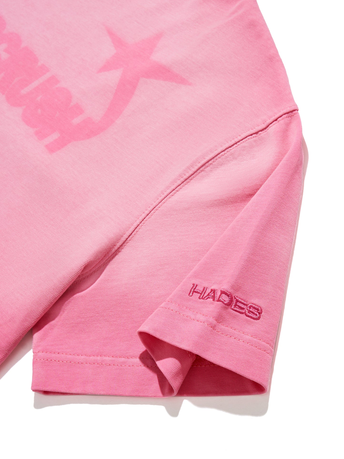 OVERSIZED T-SHIRT - HADES NOTYOURCRUSH WASH T-SHIRT PINK