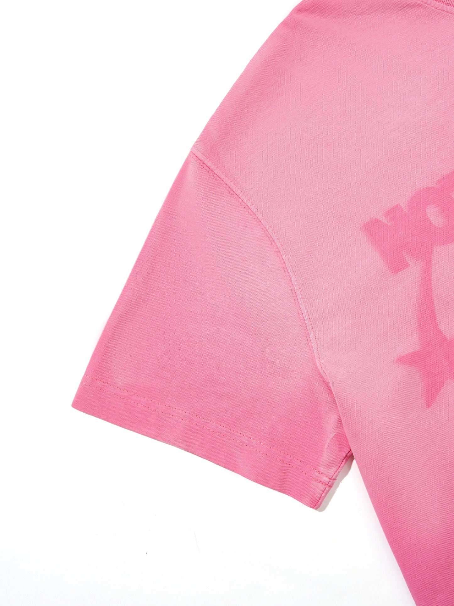 OVERSIZED T-SHIRT - HADES NOTYOURCRUSH WASH T-SHIRT PINK
