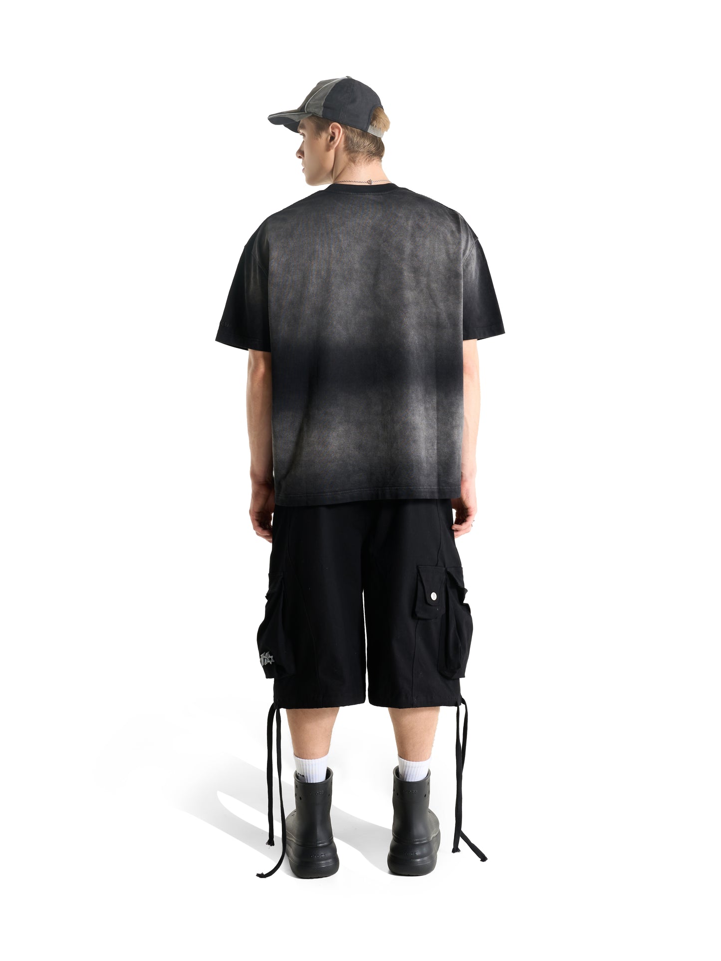 OVERSIZED T-SHIRT - HADES NOTYOURCRUSH WASH T-SHIRT BLACK