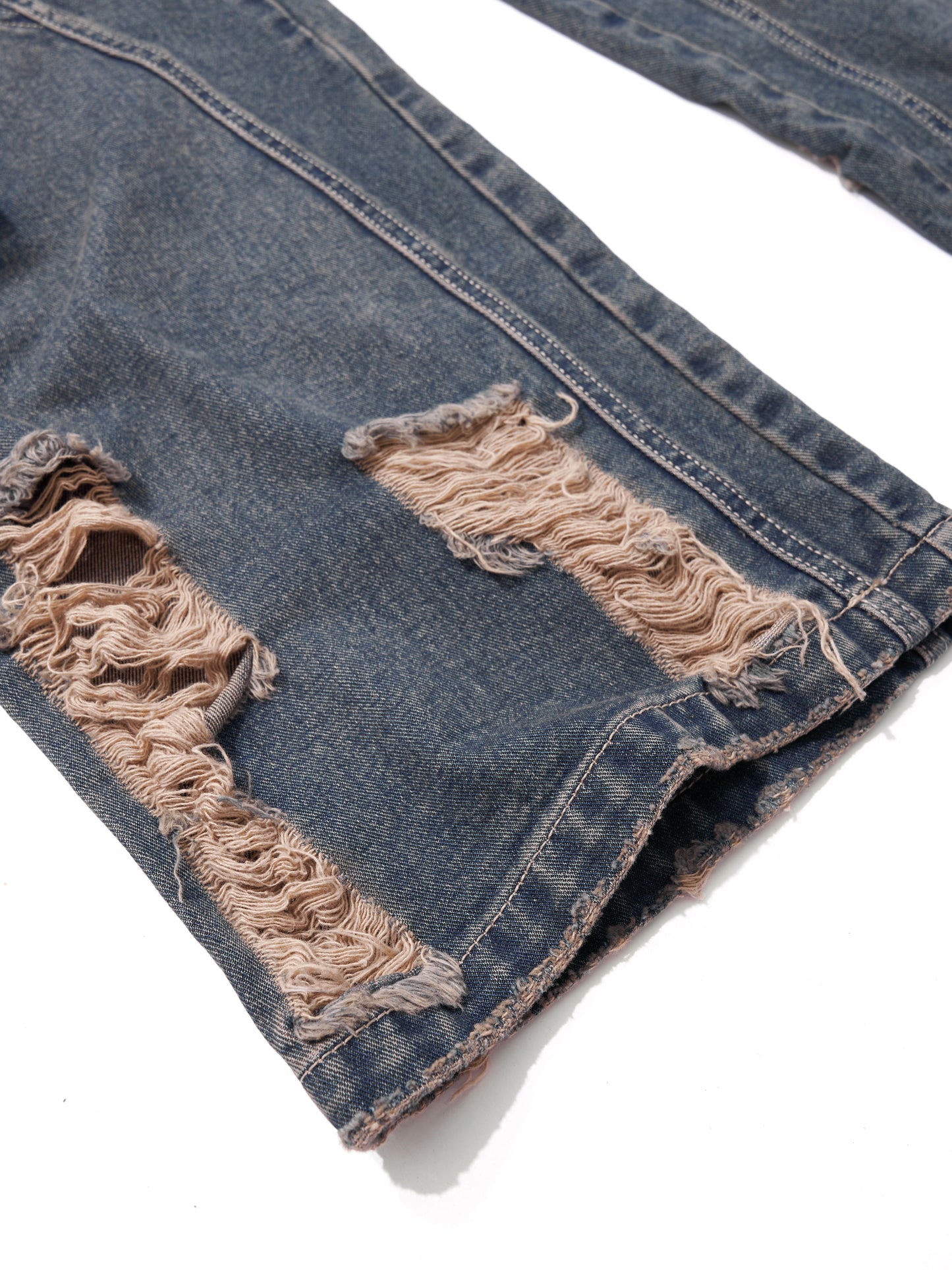 BAGGY LOW WAIST JEANS - HADES FENCE WASH JEANS